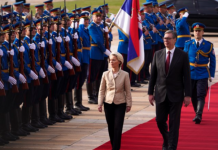 Ursula von der Leyen u Beogradu sa Vučićem