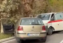 Neobičan udes kod Travnika: Sudario se s Hitnom pomoći