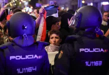 Žestoki protesti za Gazu u Španiji: Demonstranti palili objekte zbog veza s Izraelom, noć završila sukobima