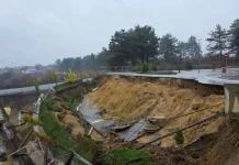 ‘Apokaliptični prizori’ iz Srbije: Pogledajte trenutak rušenja dijela saobraćajnice u Kragujevcu