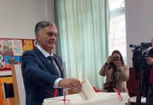 Siniša Karan obavio glasanje u Banja Luci