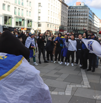 Beč već “gori”, trgom odjekuje “Volim te Bosno”