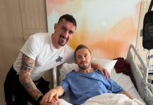 Višća uspješno operisan nakon krvničnog starta protivnika, odmah u posjetu stigao Crnogorac