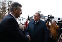 Plenković stigao u Banja Luku, na dočeku i Dodik