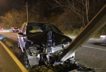 Teška nesreća u Mostaru: Automobil udario u rasvjetni stub, dvije osobe povrijeđene