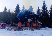 Izgorio planinarski dom na Bukoviku, objekat skoro potpuno uništen