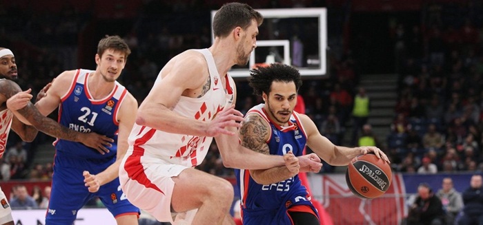 Nezaustavljivi Efes protiv Crvene zvezde upisao sedmu uzastopnu pobjedu