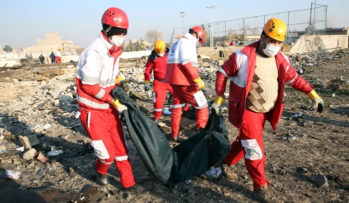 Poginulo 147 Iranaca i 32 stranca u padu aviona u Teheranu