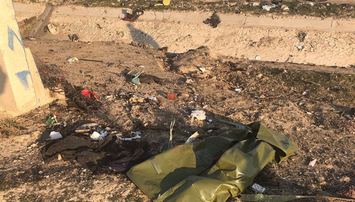 Objavljen snimak avionske nesreće u Iranu