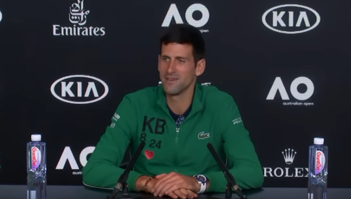 Italijanski novinar karakterističnog akcenta opet do suza nasmijao Novaka Đokovića