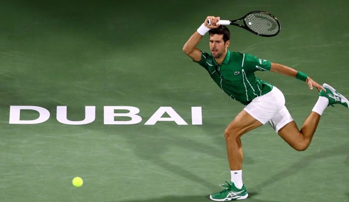 Čudesni Đoković spasio tri vezane meč lopte protiv Monfilsa i plasirao se u finale turnira u Dubaiju