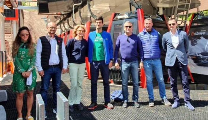 Đoković na Јahorini obišao ski-stazu