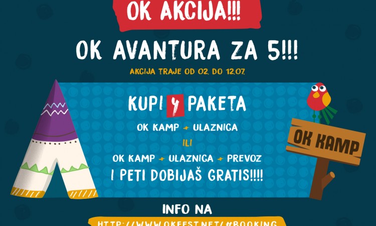 Nektar OK Fest nudi povoljne aranžmane za posjetioce