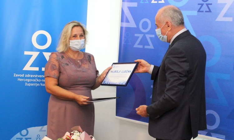 Melida Hasanagić najbolja liječnica porodične medicine u HNK
