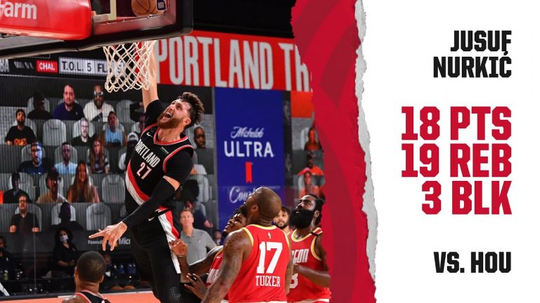 Nurkić ponovo fantastičan: Trail Blazersi nadigrali Rocketse, Portland sve bliže play-offu