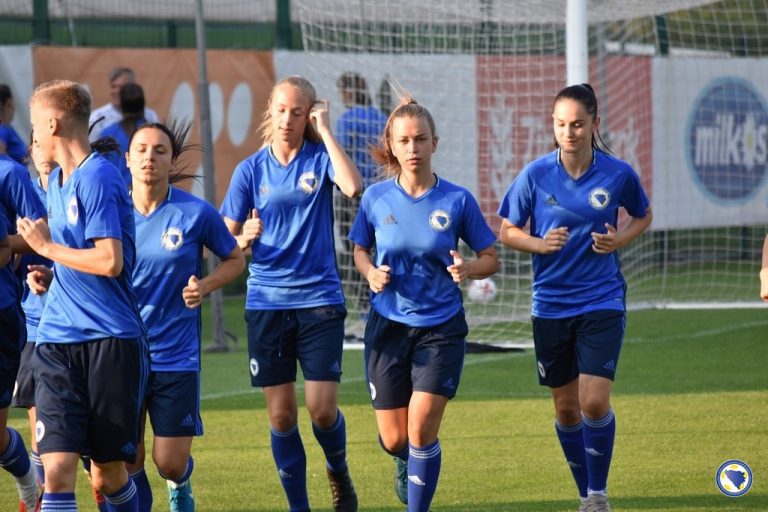 Zenica: Nogometašice BiH se pripremaju za susrete sa Danskom i Italijom