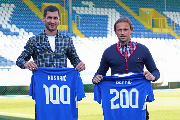 Kosorić odigrao 100, a Bekrić 200 utakmica za Željezničar