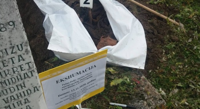 Ekshumacije u Olovu i Gornjem Vakufu – Pronađeni posmrtni ostaci dviju žrtava
