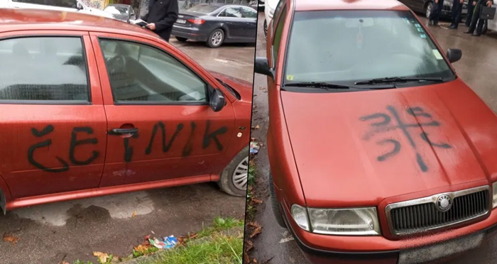 Automobil predsjedavajućeg Skupštine TK meta napada vandala