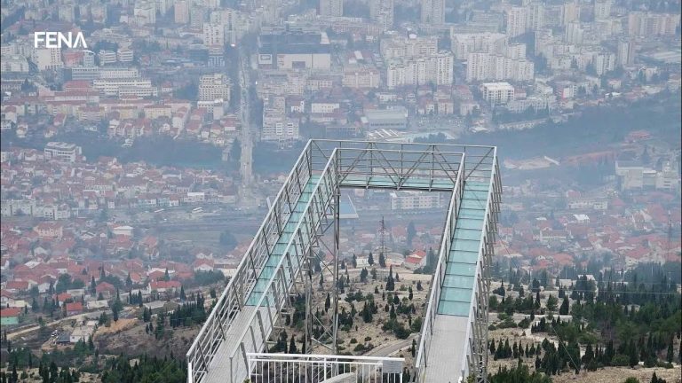 Staklena šetnica na Fortici nova turistička atrakcija Mostara