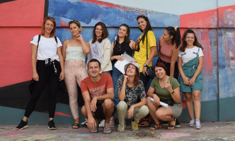 Regionalni ‘Route WB6’ volonteri na Mostar Street Arts festivalu