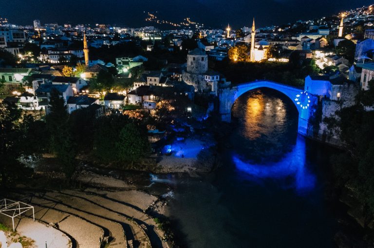 Bh. gradovi u bojama EU povodom Dana Evrope