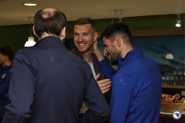 Džeko: To što sam ovdje sa 37 godina govori da imam ogromnu želju otići na EP