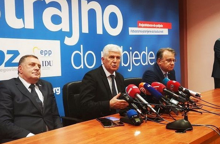 Čović, Nikšić i Dodik formirali tim za pripremu izmjena Izbornog zakona