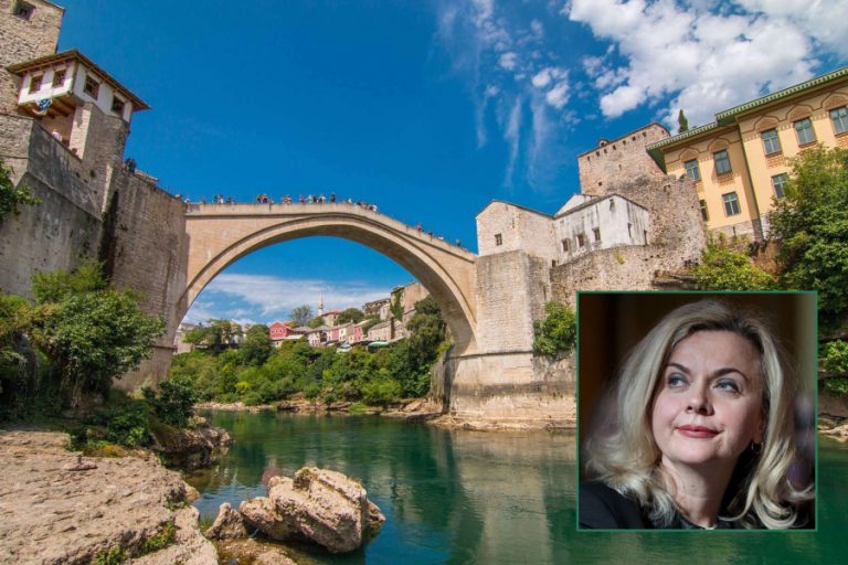 Most nekako, ali munare nikako: Šta je cilj Željane Zovko i HDZ-a u kampanji prikazivanja Starog mosta kao “hrvatske kulturne baštine”?
