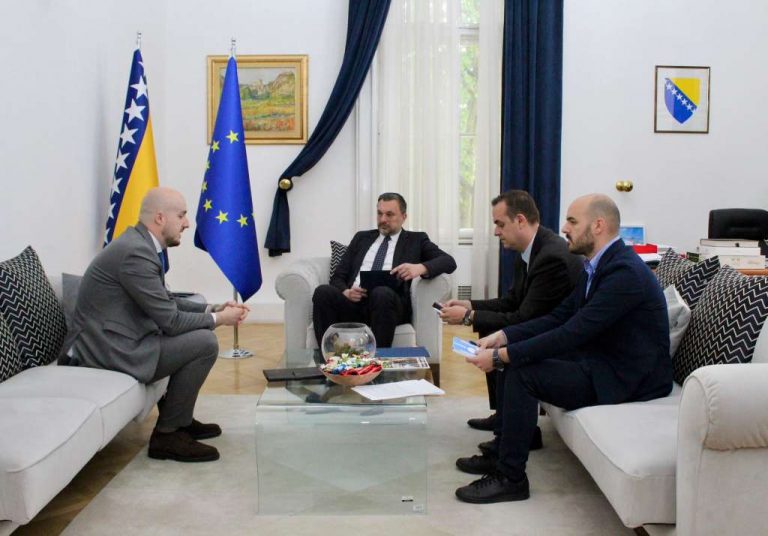 Konaković razgovarao sa predstavnikom IFC za BiH i Crnu Goru Arminom Ridžalovićem