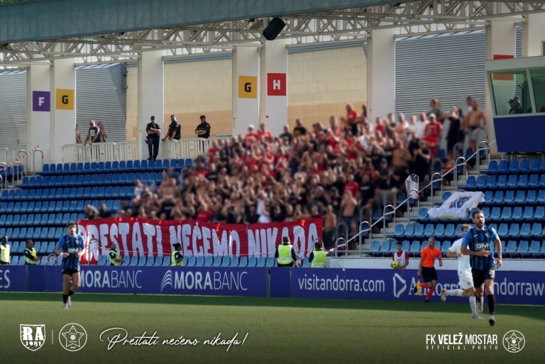 Velež nakon Andore: Naš klub i navijači ostvarili su pobjedu na tribinama