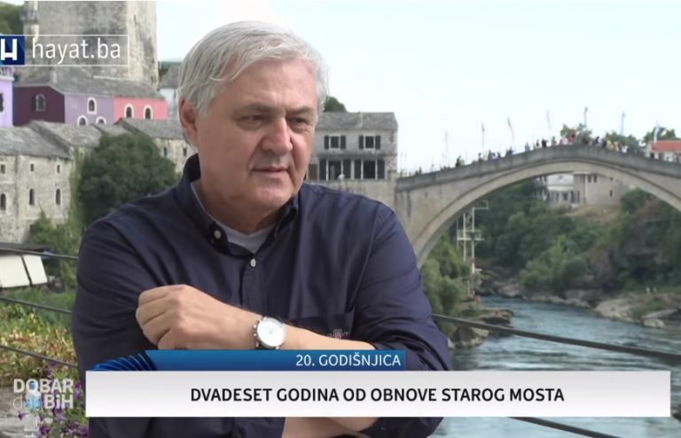 Oručević za Hayat: Stari most vole svi Mostarci; Uslov pomirenja je samo istina