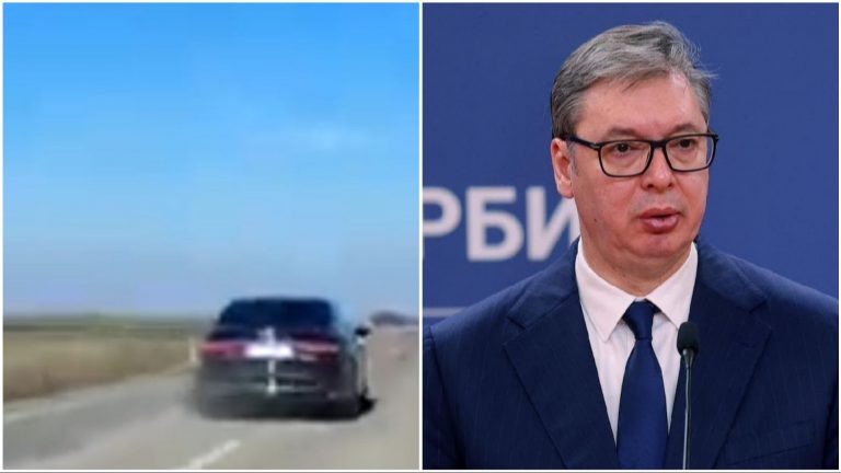 Zamalo izbjegnuta tragedija: S Vučićevog automobila otpao točak u vožnji