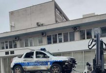 Pucao na policiju u Nevesinju, ukrao im službeno vozilo pa sletio s ceste u Mostaru