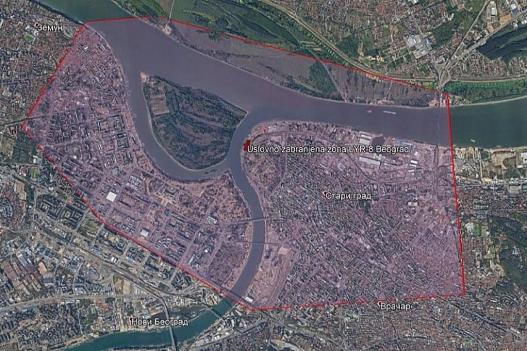 Uvedena zabrana letenja dronova i snimanja iz zraka iznad Beograda za naredna tri dana