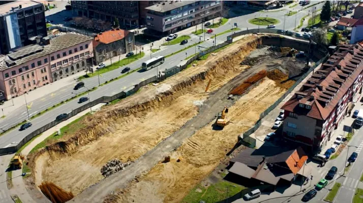 Ovako izgleda gradilište jednog od najvećih kompleksa u BiH