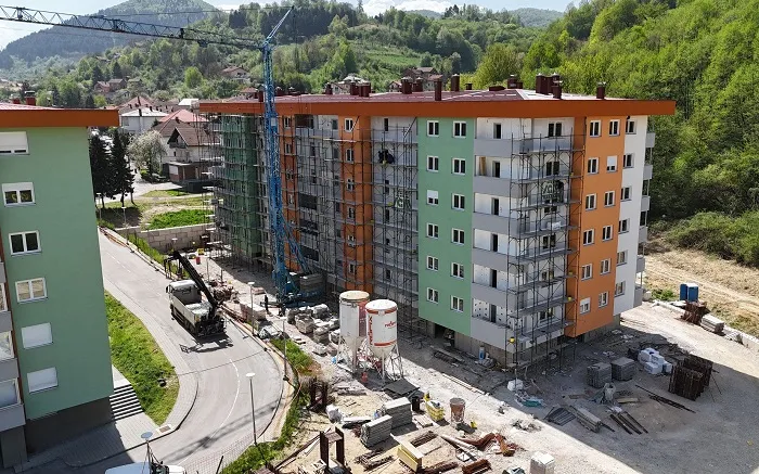 Bh. firma snimila cijeli proces izgradnje zgrade: Godinu dana u dvije minute