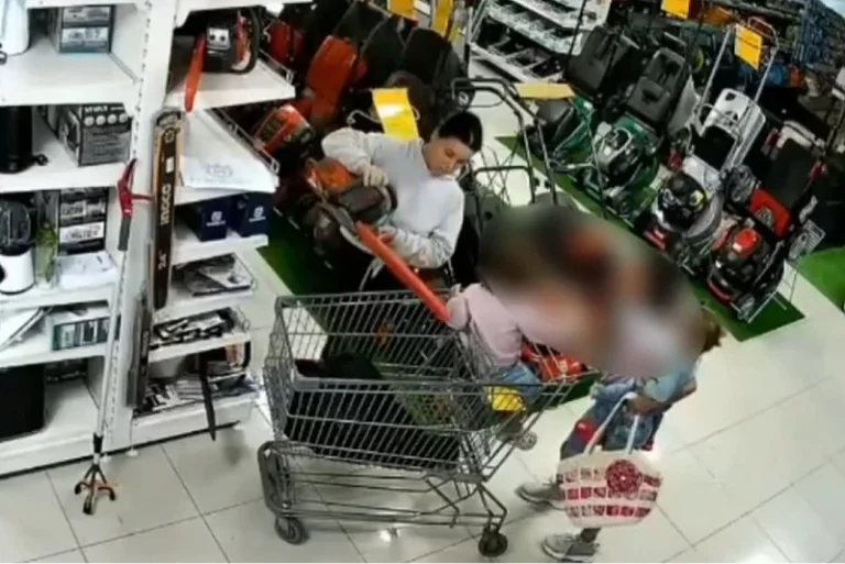 Nesvakidašnja krađa u Gradačcu: Žena, s kojom je bilo troje djece, otuđila motornu pilu