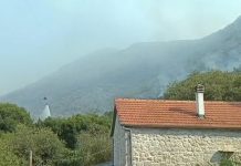 Požari kod Trebinja i dalje aktivni: Vatra se približava kućama u selu Dobromani