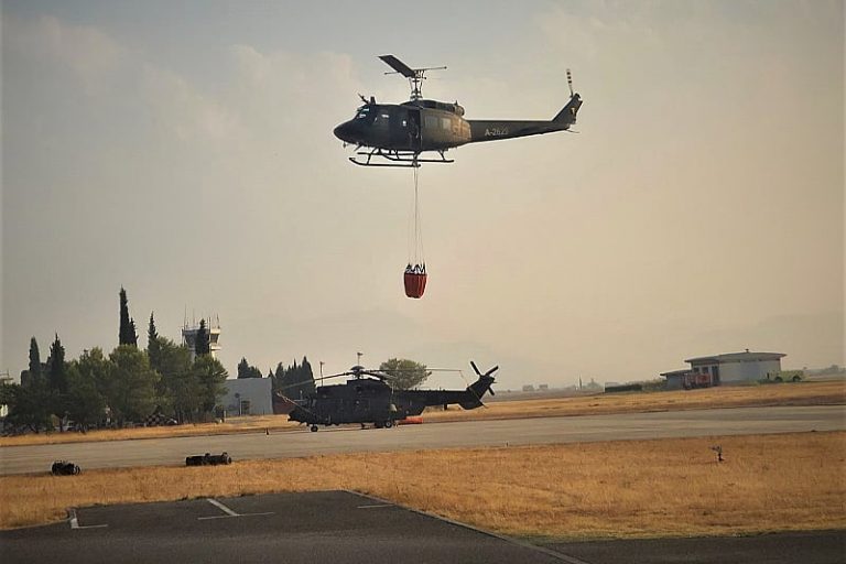 Oružane snage BiH šalju helikopter u Neum kao pomoć u gašenju požara