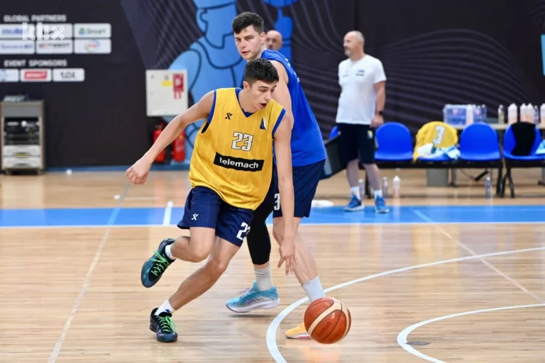 Košarkaši BiH u punom sastavu trenirali u Rigi pred susret s Poljskom