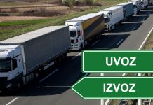 Trgovinski deficit FBiH u novembru u 2025. iznosio 781,3 miliona KM