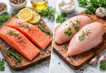 Losos ili piletina: Šta je zdravije za srce i mišiće?